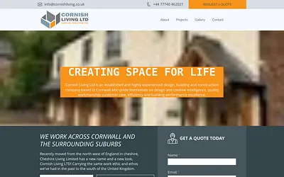 cornishliving.co.uk snapshot