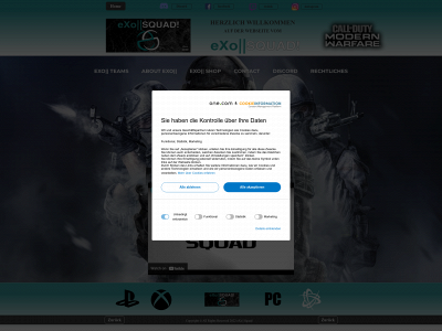 exo-squad.de snapshot