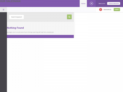 oursalesman.com snapshot