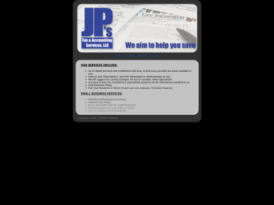 jpstaxservice.com snapshot