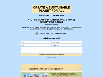 sustain17.org snapshot