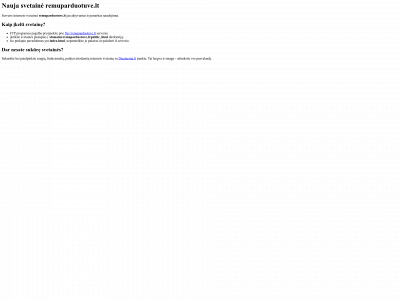 remuparduotuve.lt snapshot