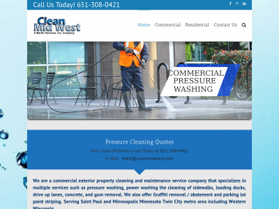 cleanmidwest.com snapshot