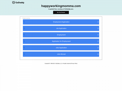 happyworkingmomma.com snapshot