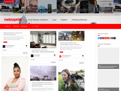 metrospress.co.za snapshot