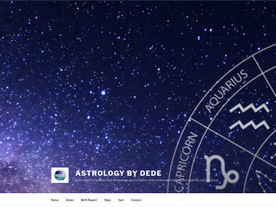 astrologybydede.com snapshot