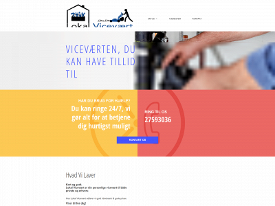 lokalvicevaert.dk snapshot