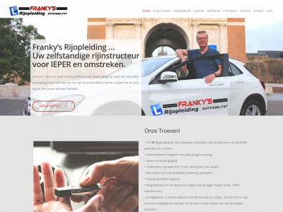 frankys-rijopleiding.be snapshot