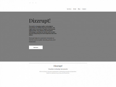 dizzrupt.nl snapshot