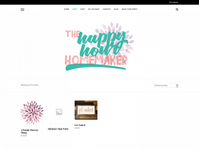 thehappyhourhomemaker.com snapshot