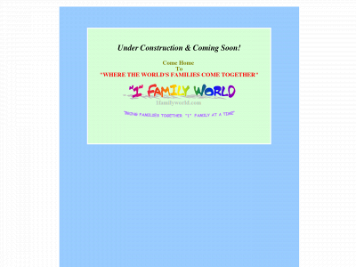 1familyworld.com snapshot