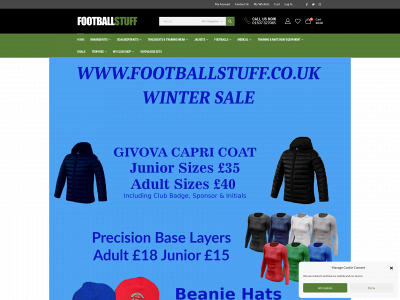 footballstuff.co.uk snapshot