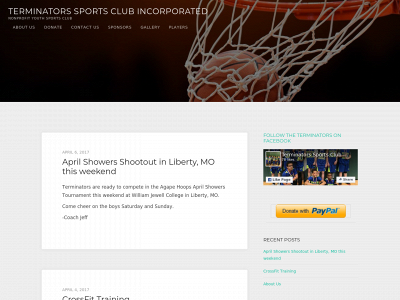 terminatorsportsclub.com snapshot