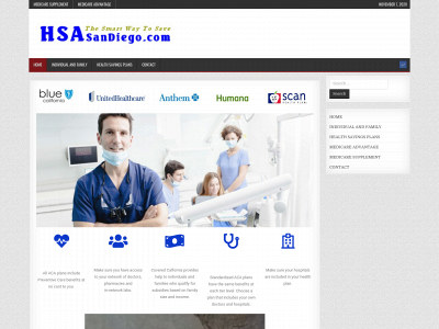 hsasandiego.com snapshot