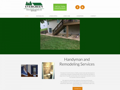 www.evergreenhomesil.com snapshot