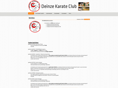 karatedeinze.be snapshot