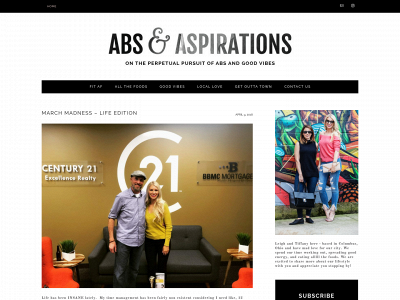absandaspirations.com snapshot