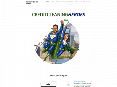 creditcleaningheroes.com snapshot