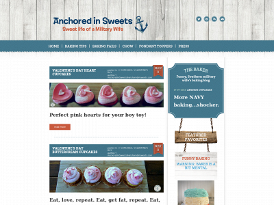 anchoredinsweets.com snapshot