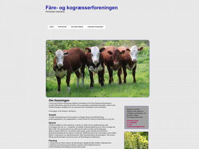 faareogkograesserforeningen.dk snapshot