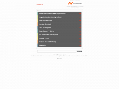 thetaa.ca snapshot
