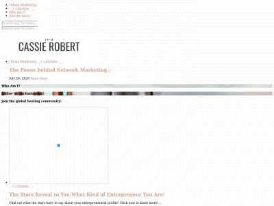 itscassierobert.com snapshot