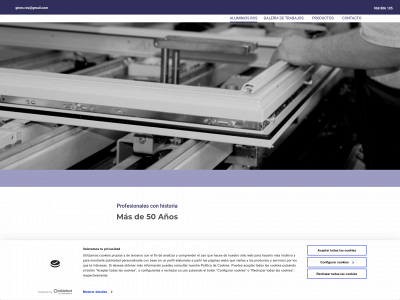 www.aluminiosros.net snapshot