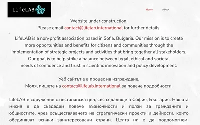 lifelab.international snapshot