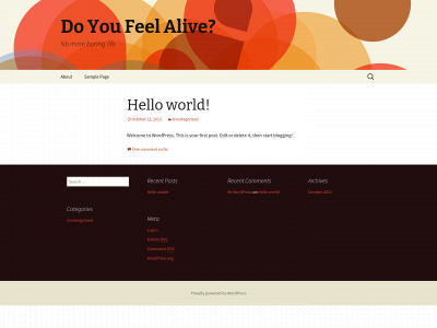doyoufeelalive.com snapshot