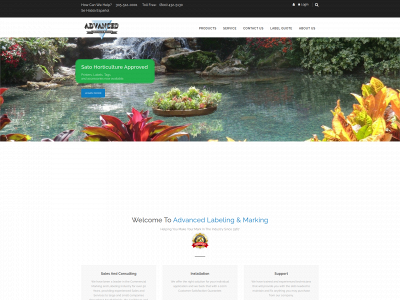 www.advancedlabeling.com snapshot