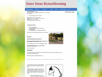 storestensryttarforening.se snapshot