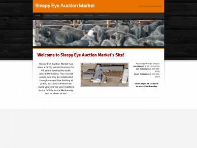 sleepyeyeauctionmarket.com snapshot