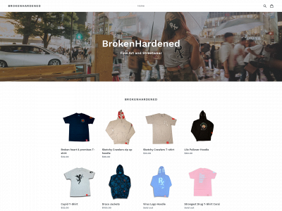 brokenhardened.myshopify.com snapshot