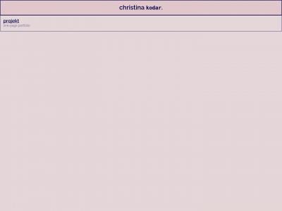 christinakodar.se snapshot
