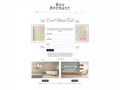 www.rozhermant.com snapshot
