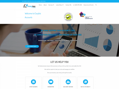 easybiz-accounts.com.au snapshot