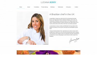 lucianaberry.com snapshot