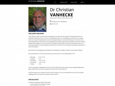 drvanhecke.be snapshot