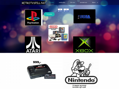 retrotvspill.no snapshot