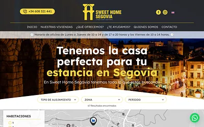 sweethomesegovia.net snapshot