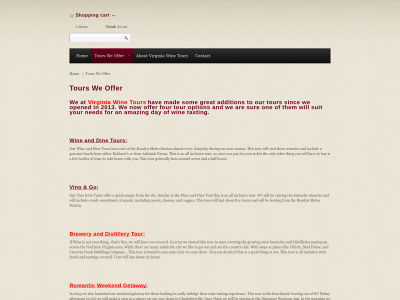 northernvirginiawinetours.com snapshot