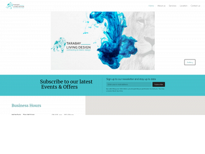 tarabaylivingdesign.com snapshot