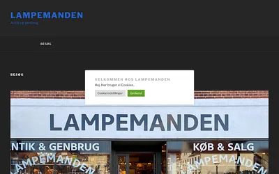 lampemanden.dk snapshot