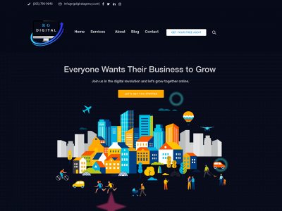 rgdigitalagency.com snapshot