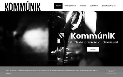 kommunikaudiovisual.com snapshot