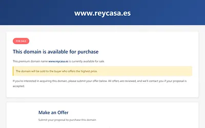 reycasa.es snapshot