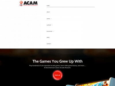 classicarcademuseum.org snapshot
