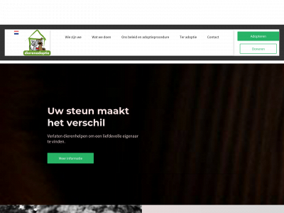 dierenadoptie.com snapshot