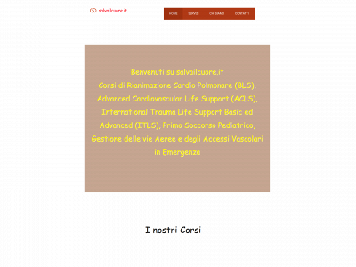 salvailcuore.it snapshot