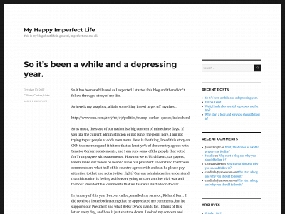 myhappyimperfectlife.com snapshot